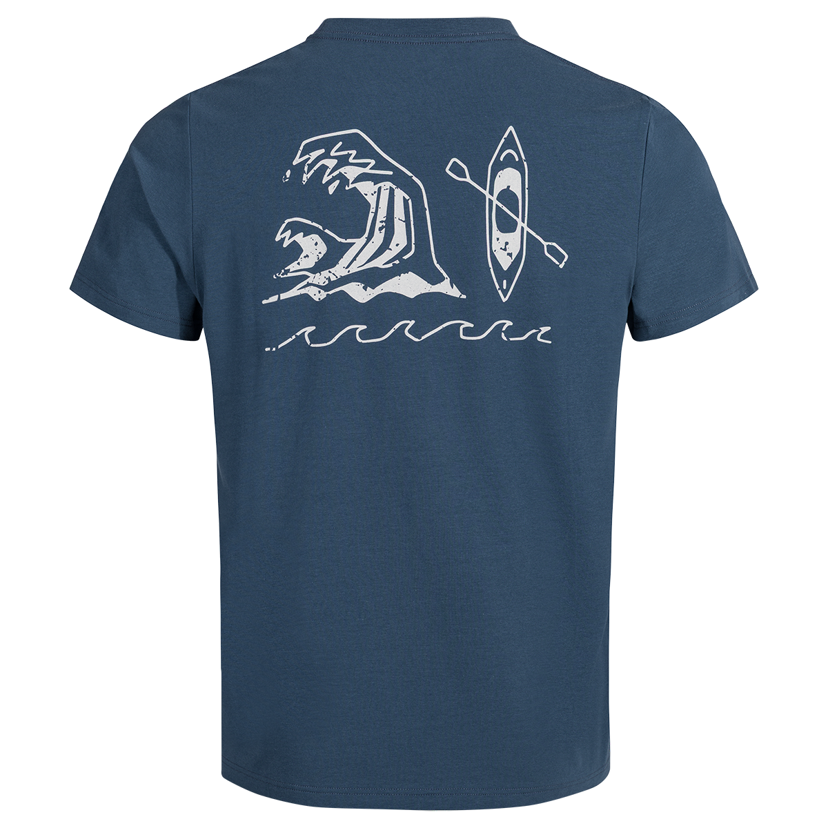 Arbo Men's Organic Cotton T-shirt в цвят Navy Water