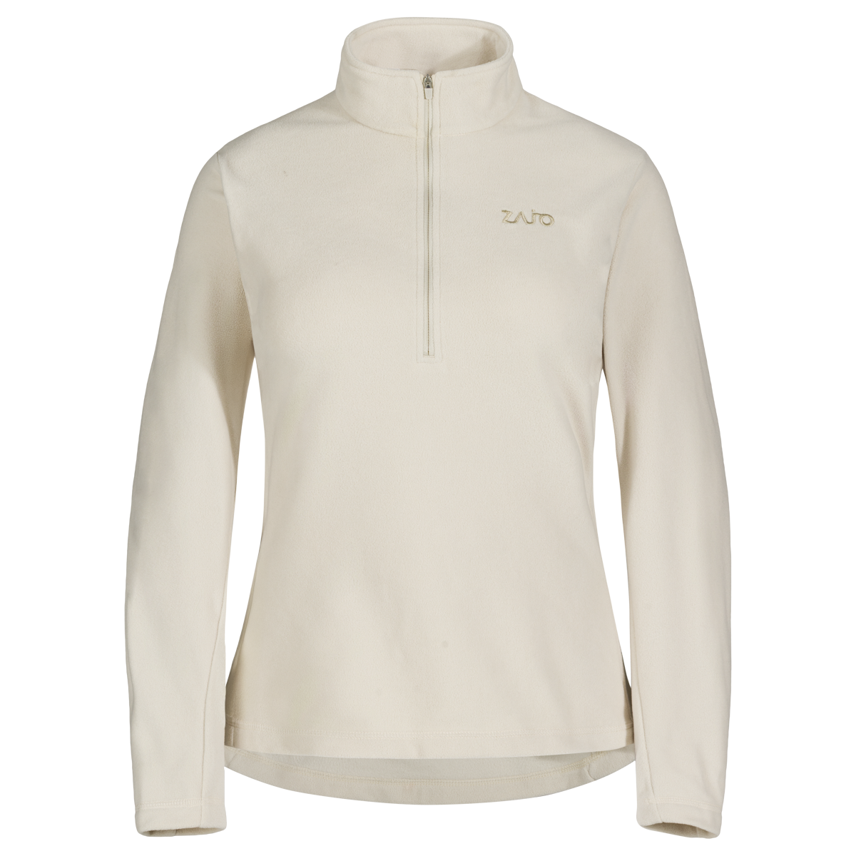 Auro Women's Fleece Zip Top в цвят Light Beige