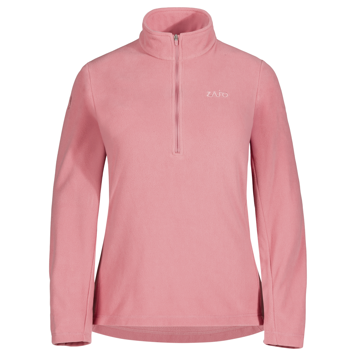 Auro Women's Fleece Zip Top в цвят Tea Rose