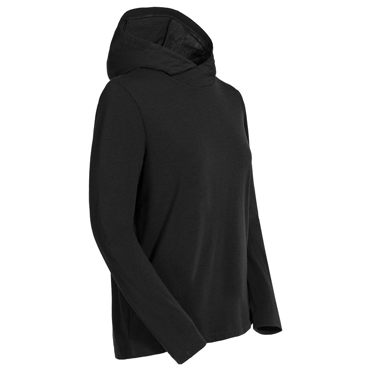 Kora Women's Merino Hoodie в цвят Black