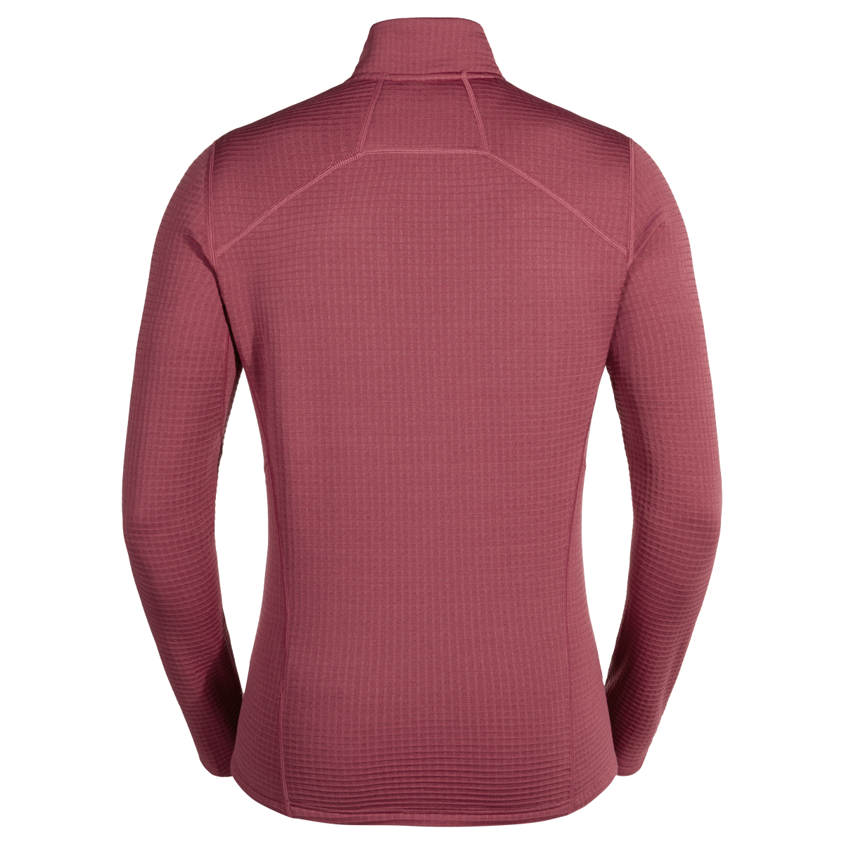 Kovri Men's Merino Grid Jacket в цвят Earth Red