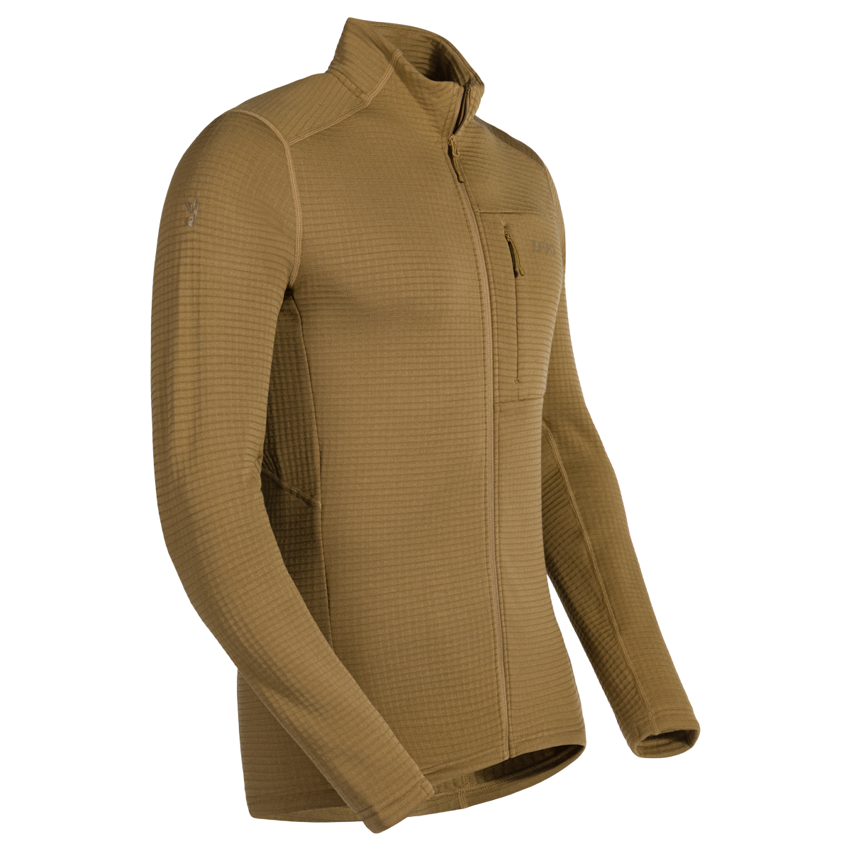 Kovri Men's Merino Grid Jacket в цвят Golden Brown