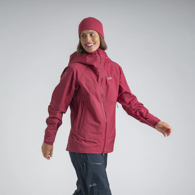 Torento Women's Waterproof 3L Jacket — Earth Red