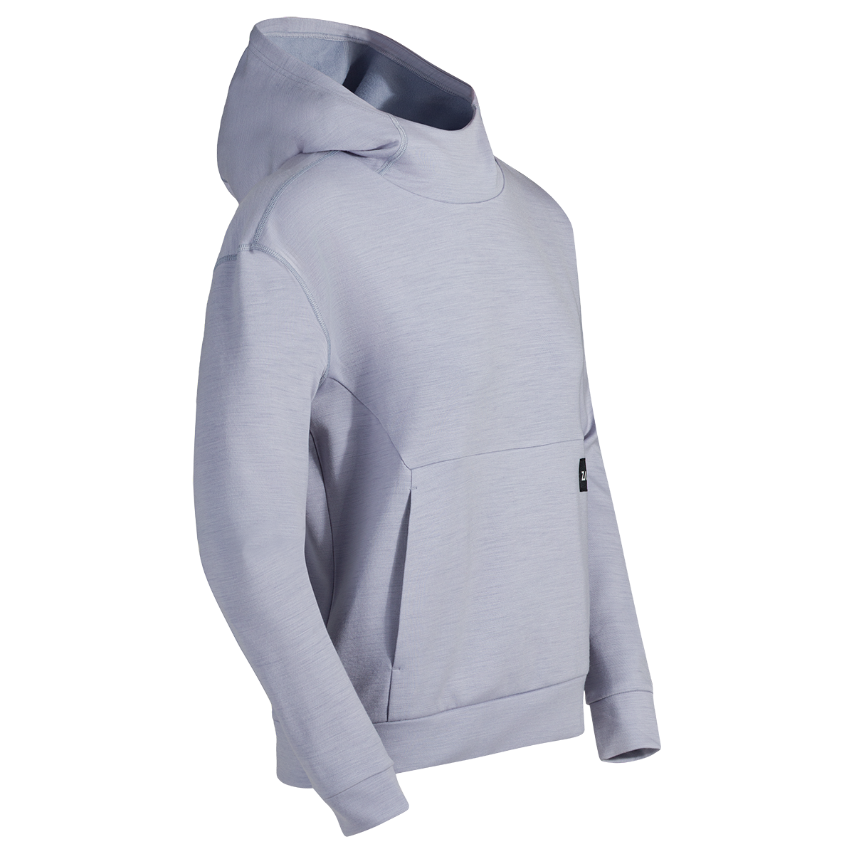 Vespero Women's Merino Hoodie в цвят Lila Grey