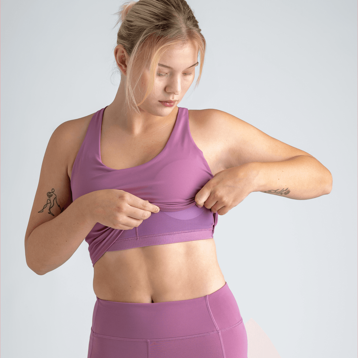 Fluo Women's Bra Top в цвят Black