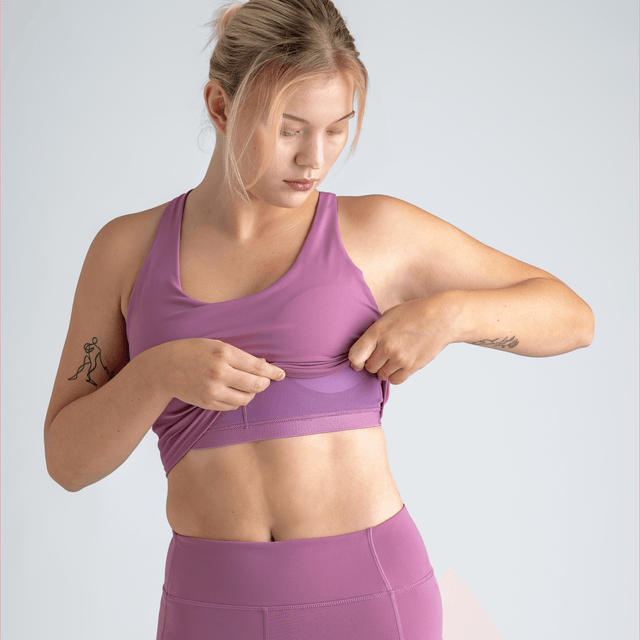 Fluo Women's Bra Top в цвят Black