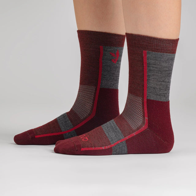 Hejma Merino Mid Socks в цвят Cocoa Brown