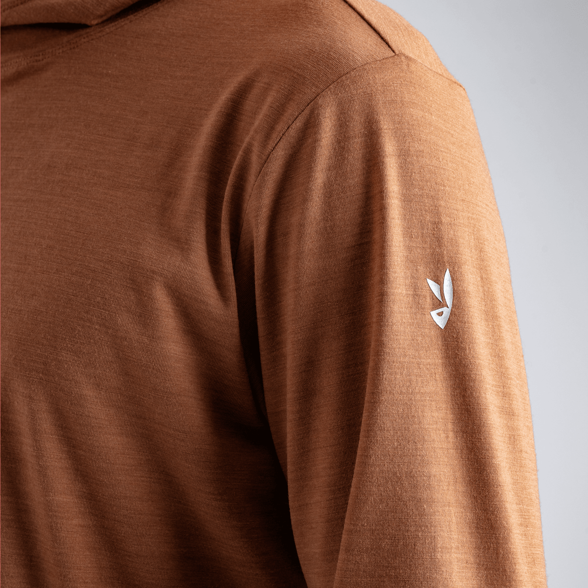 Kora Men's Merino Hoodie в цвят Decadent Red