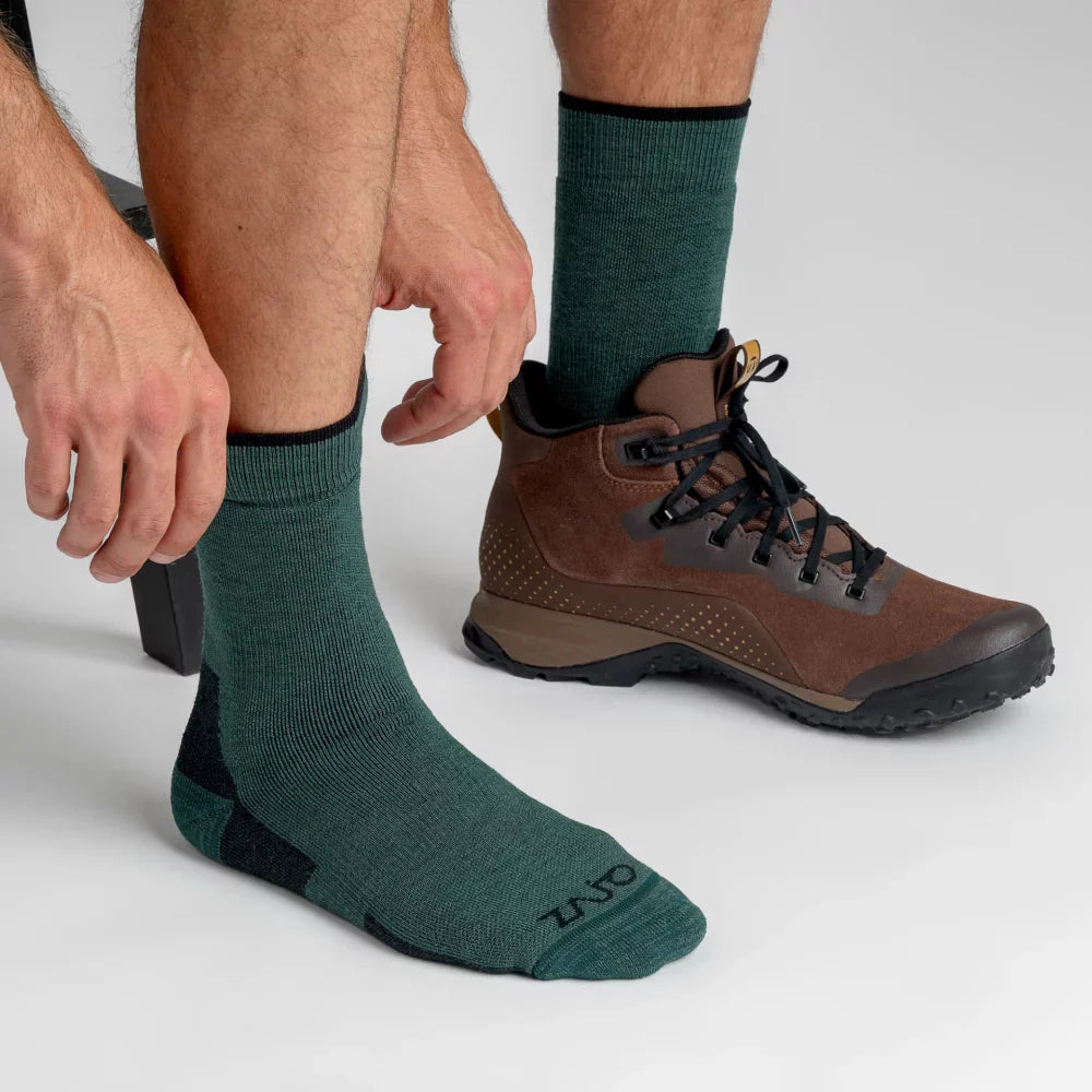 Kovri Merino High Socks в цвят Grey Navy