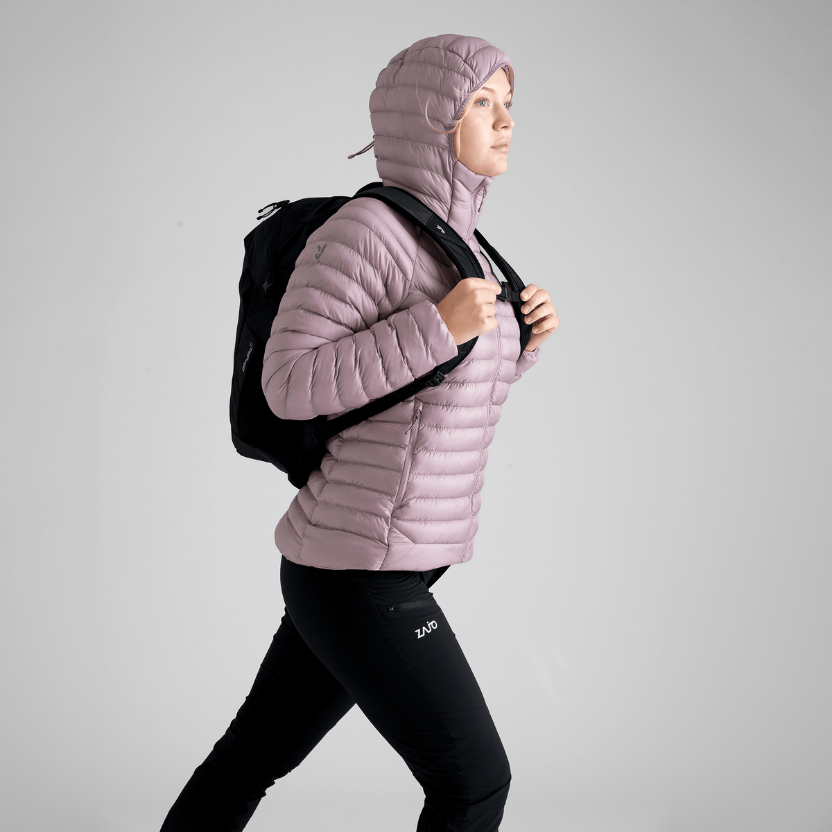Nubaro Women's Insulated Hooded Jacket — Golden Brown