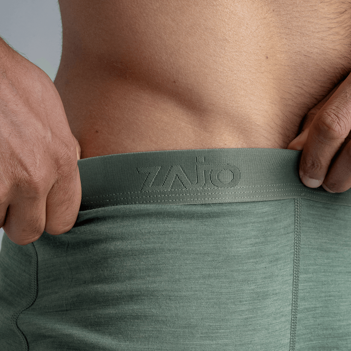 Senti Men's Merino Boxer Briefs в цвят Black