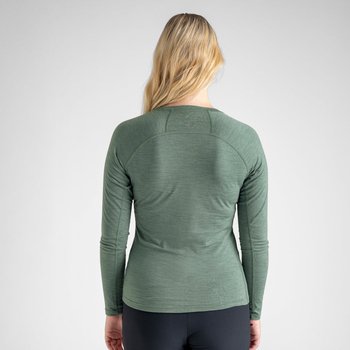 Senti Women's Merino Longsleeve — Decadent Red