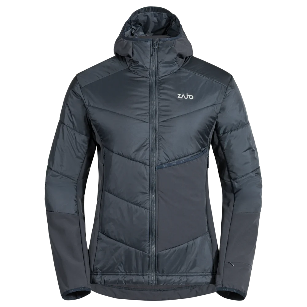 Spiro Men's Insulated Hybrid Jacket — Grey Navy