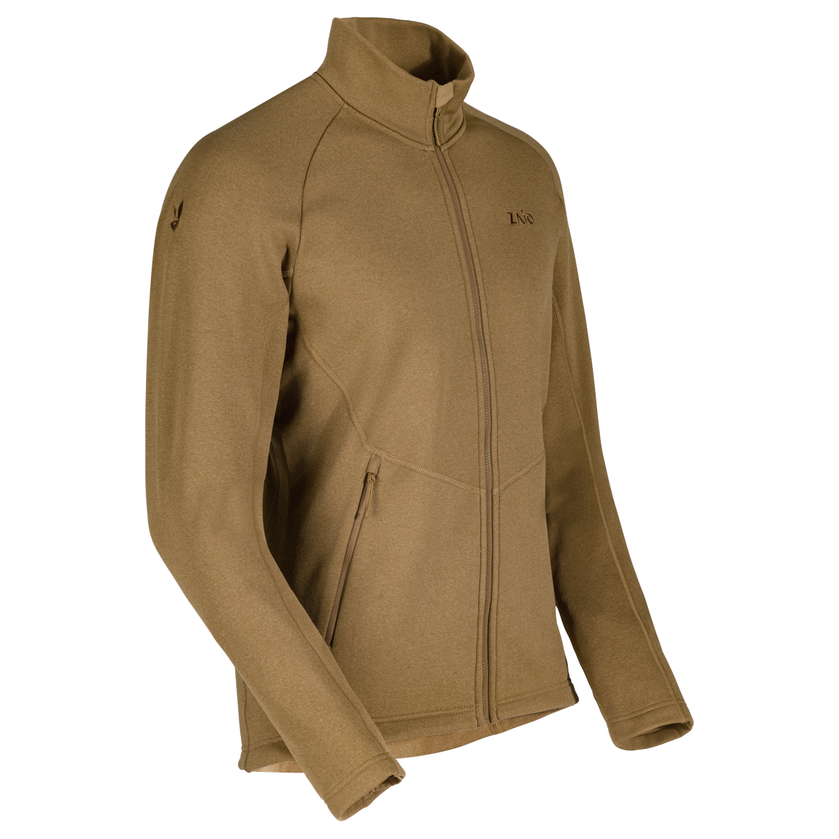 Amiko Men's Fleece Jacket в цвят Golden Brown