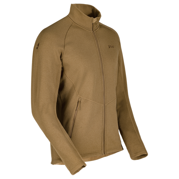 Amiko Men's Fleece Jacket в цвят Golden Brown