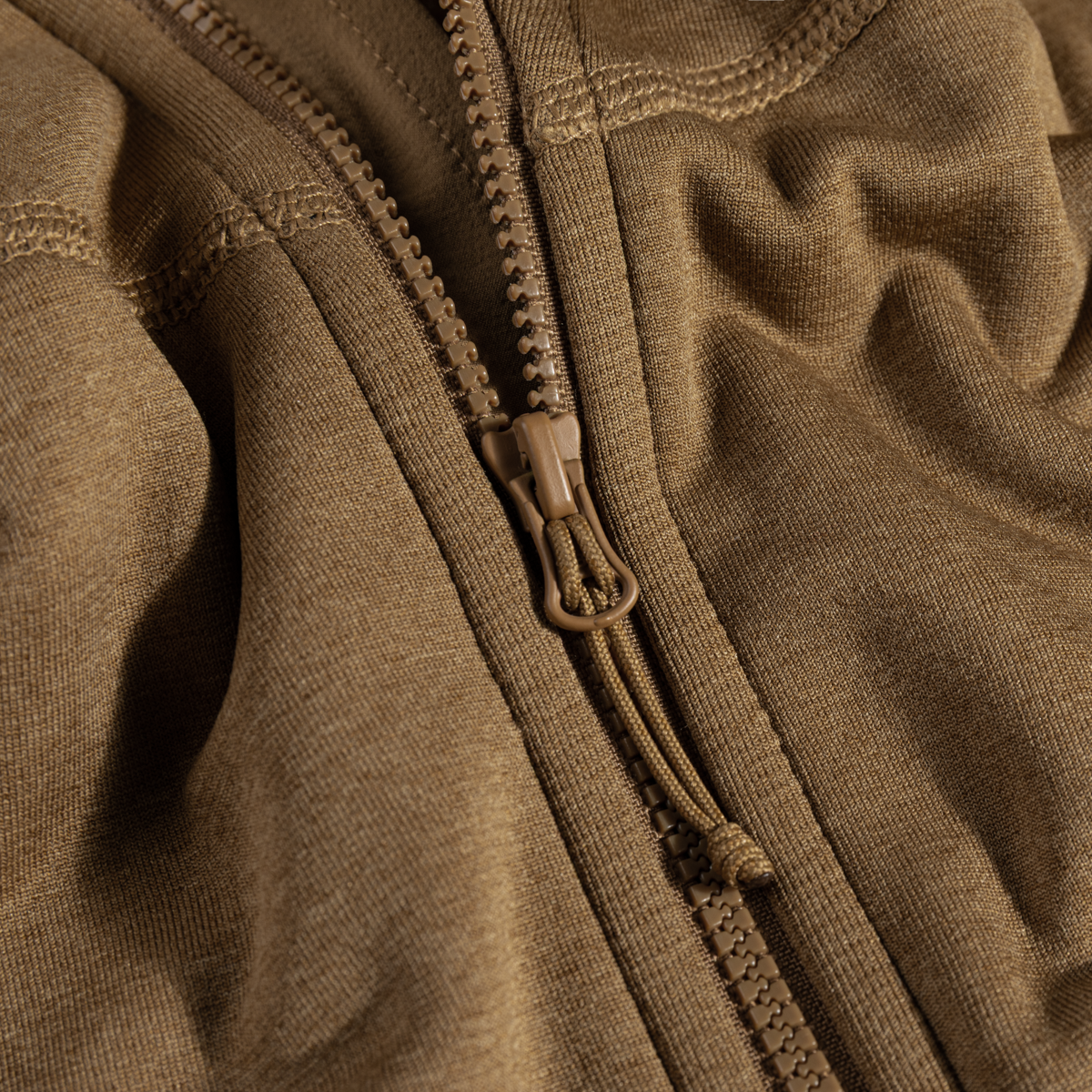 Amiko Men's Fleece Jacket в цвят Golden Brown