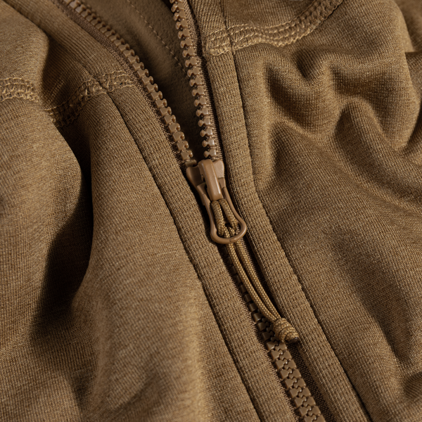 Amiko Men's Fleece Jacket в цвят Golden Brown