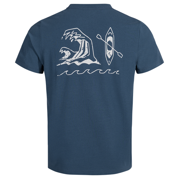 Arbo Men's Organic Cotton T-shirt в цвят Navy Water