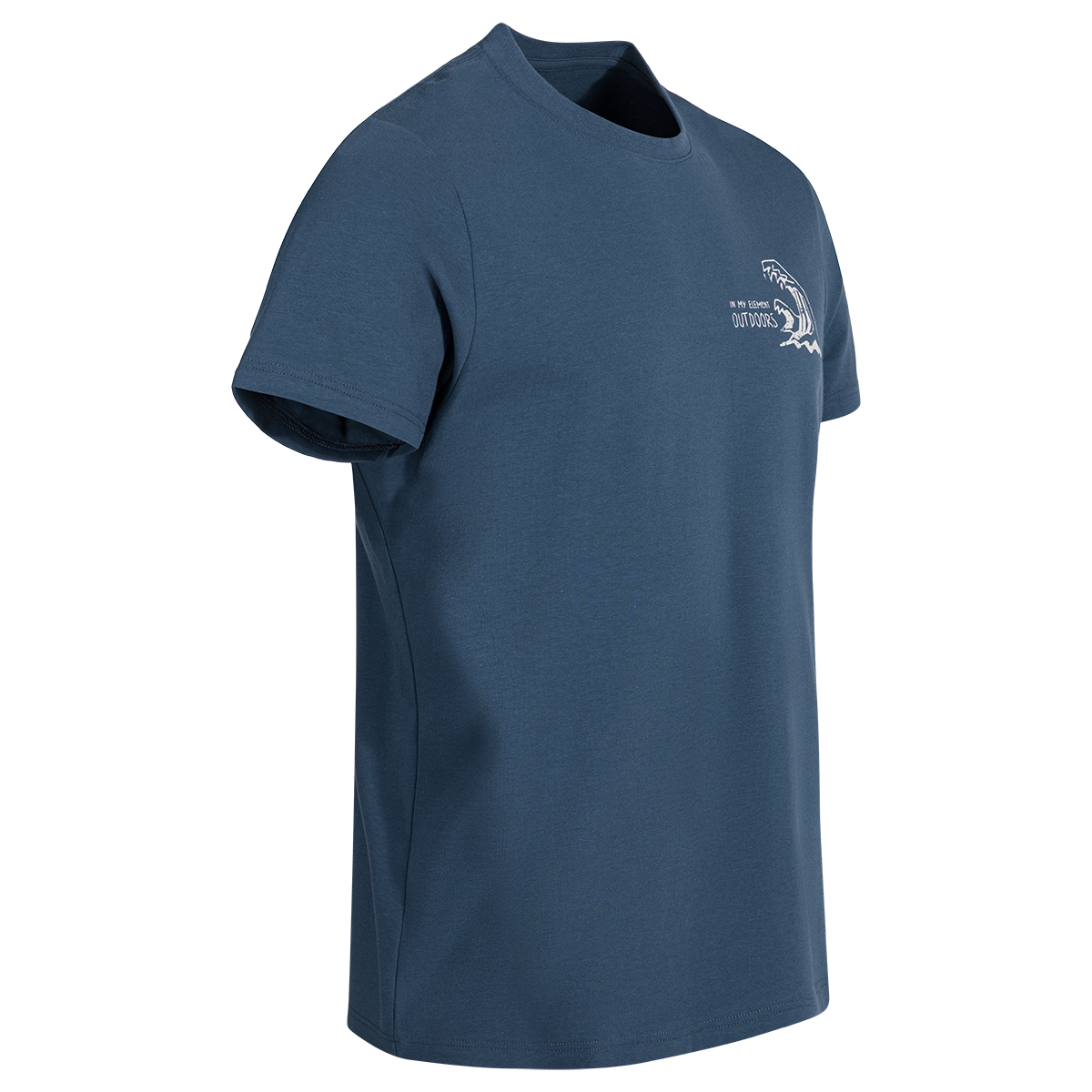 Arbo Men's Organic Cotton T-shirt в цвят Navy Water