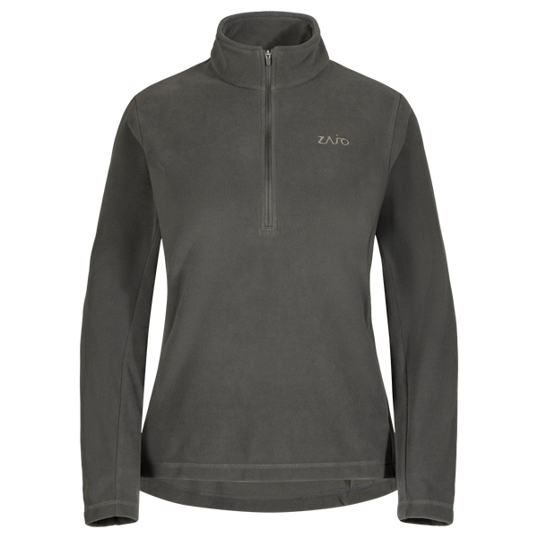 Auro Women's Fleece Zip Top в цвят Black Olive