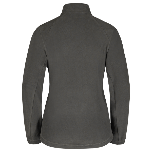Auro Women's Fleece Zip Top в цвят Black Olive