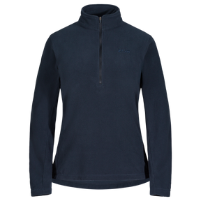 Auro Women's Fleece Zip Top в цвят Dark Navy