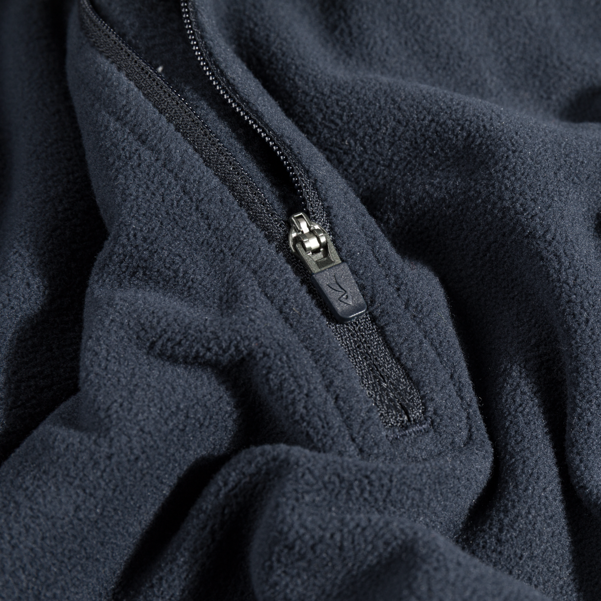 Auro Women's Fleece Zip Top в цвят Dark Navy