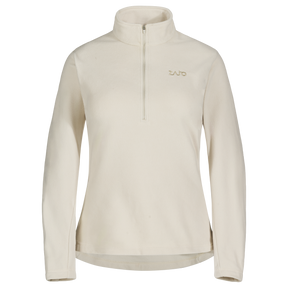 Auro Women's Fleece Zip Top в цвят Light Beige