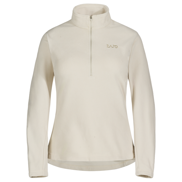Auro Women's Fleece Zip Top в цвят Light Beige