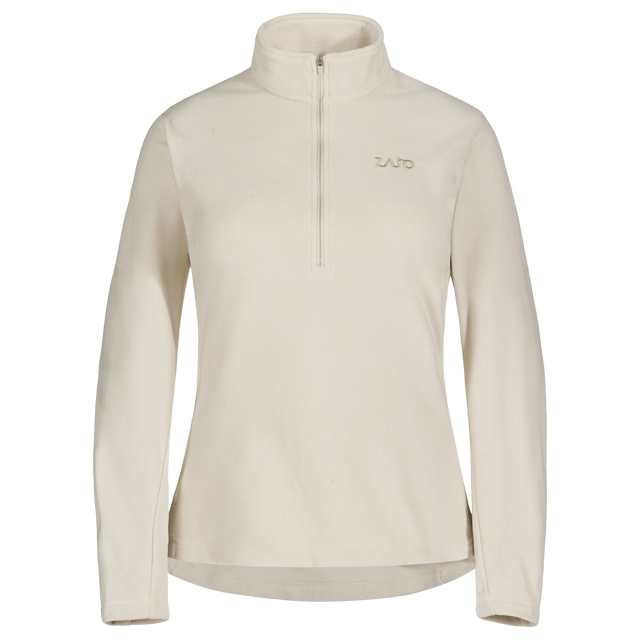 Auro Women's Fleece Zip Top в цвят Light Beige