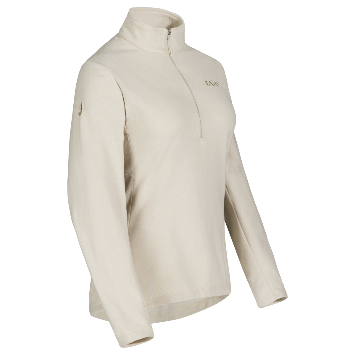 Auro Women's Fleece Zip Top в цвят Light Beige