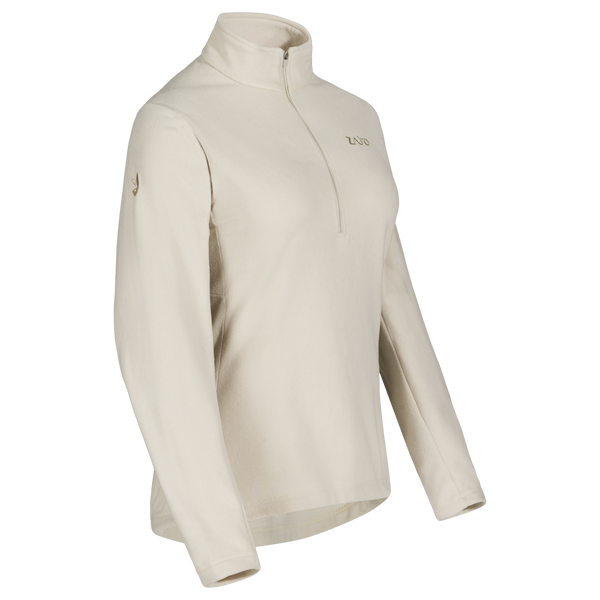 Auro Women's Fleece Zip Top в цвят Light Beige
