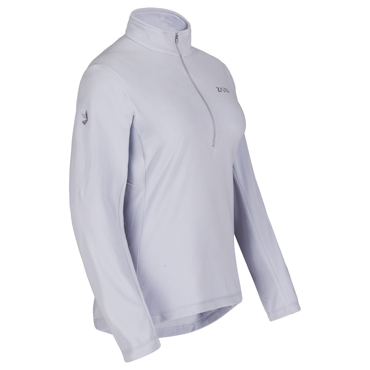 Auro Women's Fleece Zip Top в цвят Lila Haze
