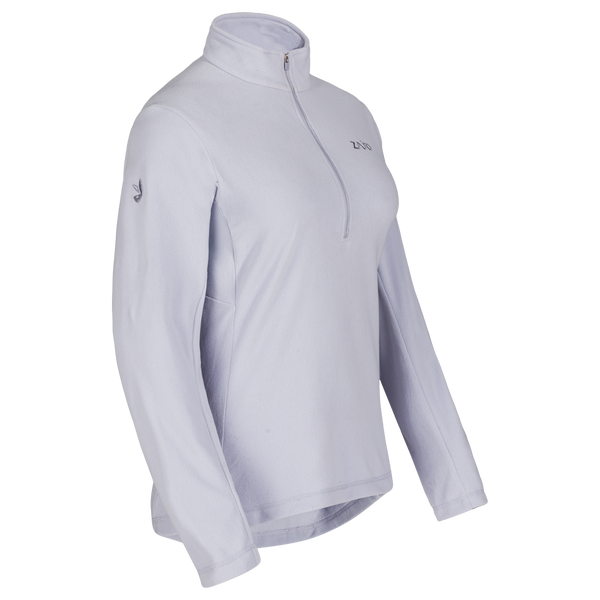 Auro Women's Fleece Zip Top в цвят Lila Haze