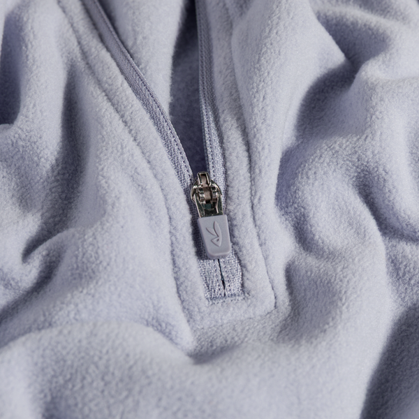 Auro Women's Fleece Zip Top в цвят Lila Haze