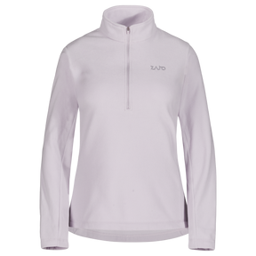 Auro Women's Fleece Zip Top в цвят Lilac Ash