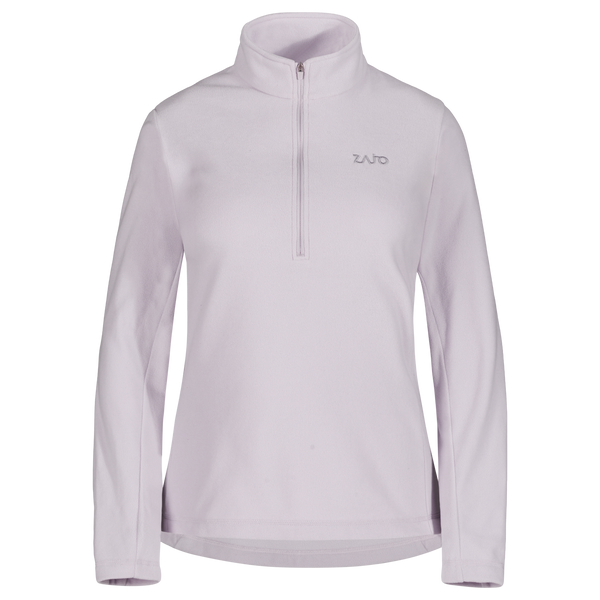 Auro Women's Fleece Zip Top в цвят Lilac Ash