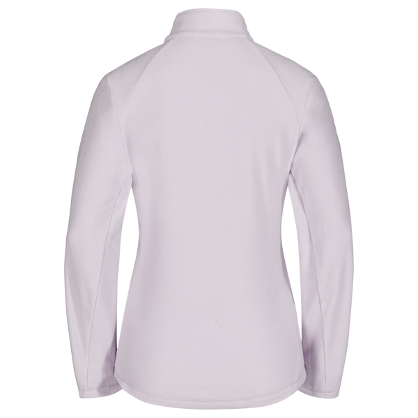 Auro Women's Fleece Zip Top в цвят Lilac Ash