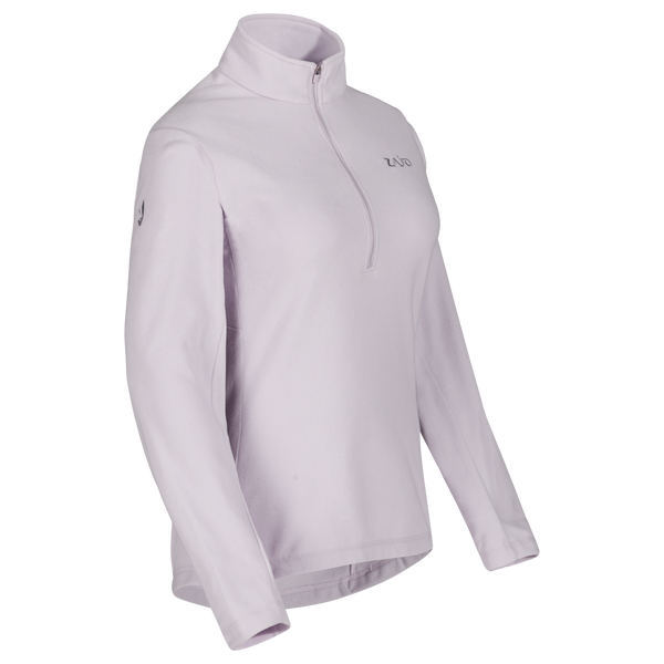 Auro Women's Fleece Zip Top в цвят Lilac Ash
