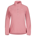 Auro Women's Fleece Zip Top в цвят Tea Rose