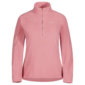 Auro Women's Fleece Zip Top в цвят Tea Rose