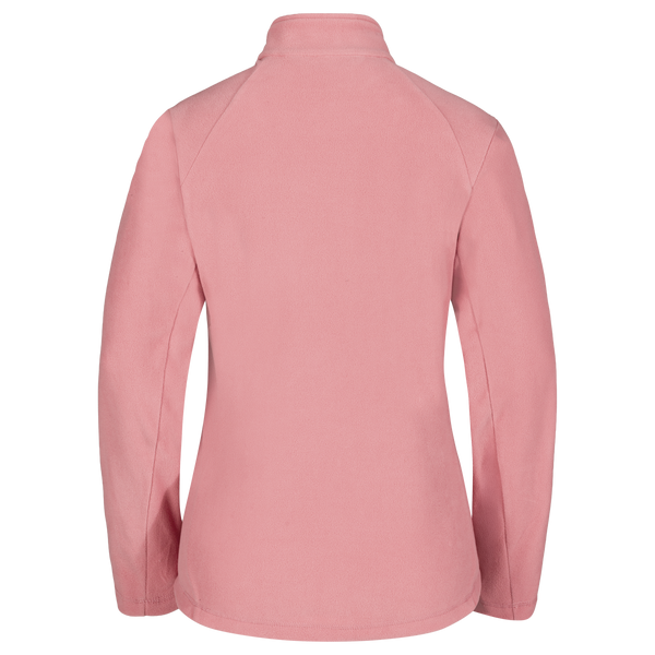 Auro Women's Fleece Zip Top в цвят Tea Rose