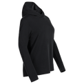 Kora Women's Merino Hoodie в цвят Black