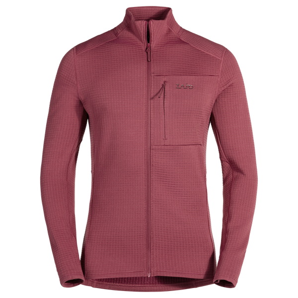 Kovri Men's Merino Grid Jacket в цвят Earth Red