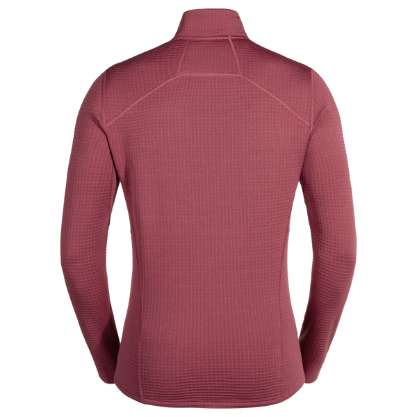 Kovri Men's Merino Grid Jacket в цвят Earth Red