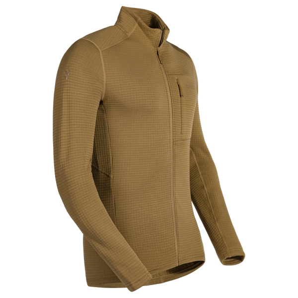 Kovri Men's Merino Grid Jacket в цвят Golden Brown