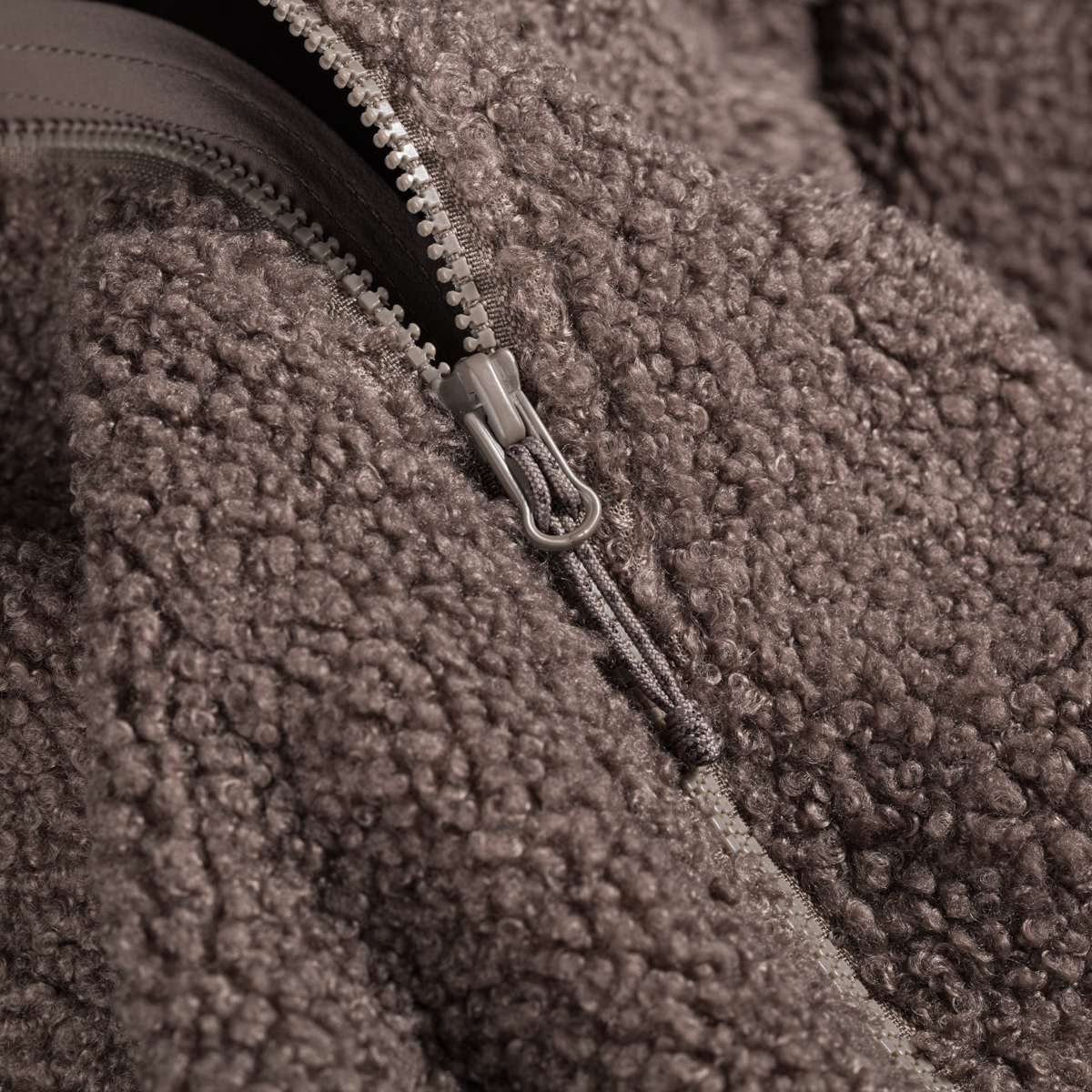 Palpo Women's Pile Fleece Jacket в цвят Cocoa Brown