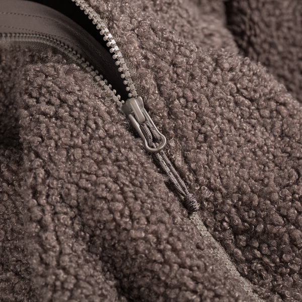 Palpo Women's Pile Fleece Jacket в цвят Cocoa Brown