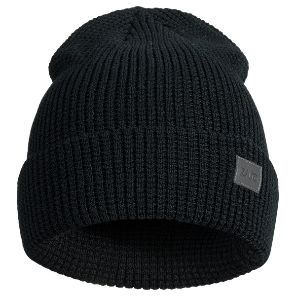 Triki Merino Beanie — Black