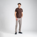 Arbo Men's Organic Cotton T-shirt в цвят Beige Air